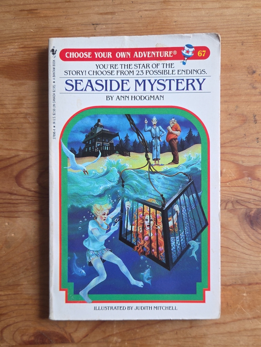 Choose Your Own Adventure 67 Seaside Mystery Ann Hodgman Vintage 1987 Paperback